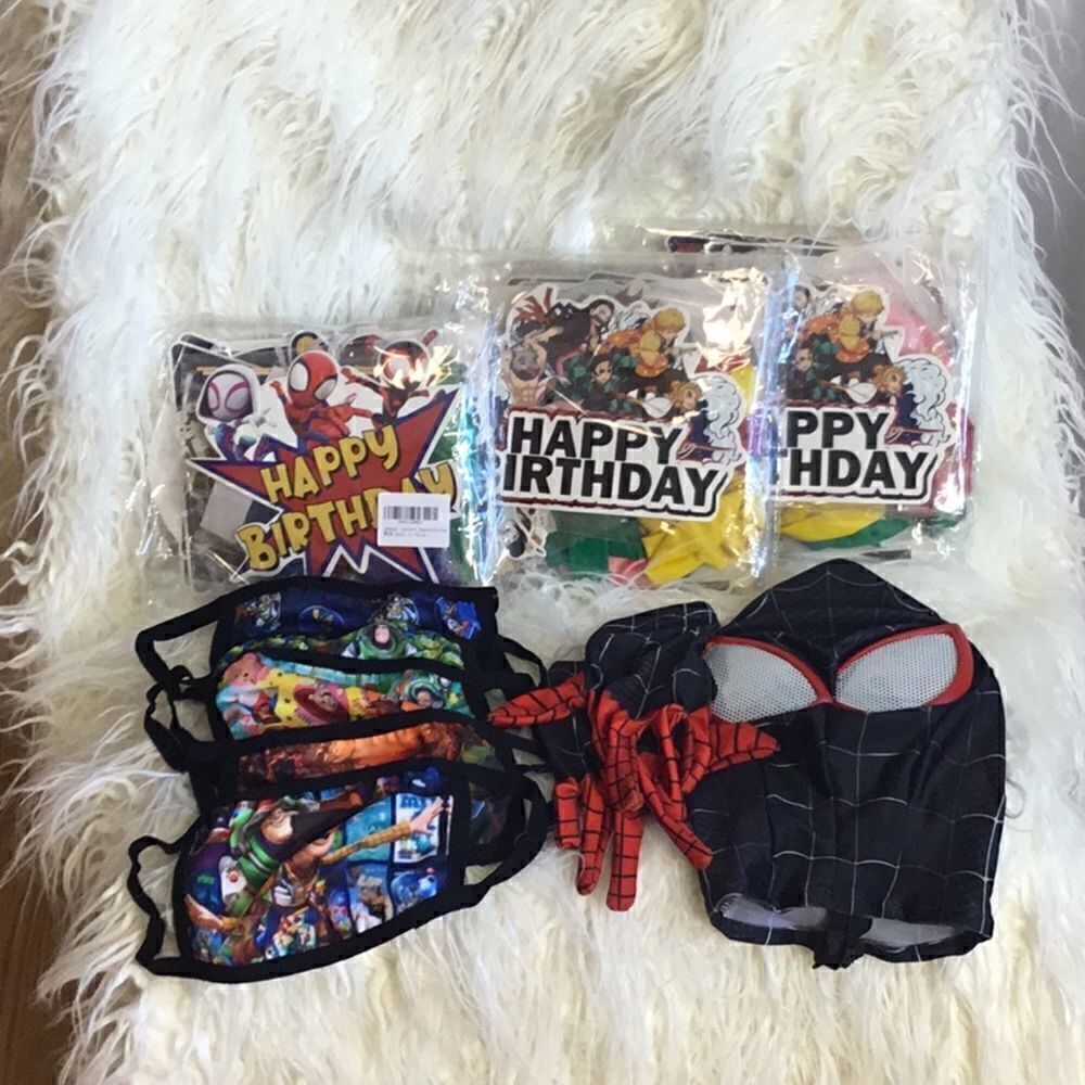 New stock kids party supplies & cartoon  lots masks